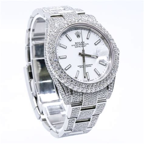 iced out rolex leasing|rolex datejust 41mm iced out.